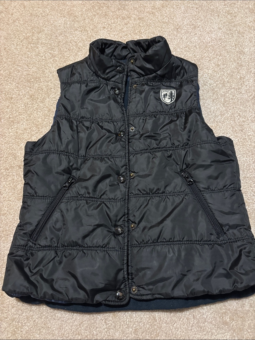 American Eagle Quilted Puffer Vest